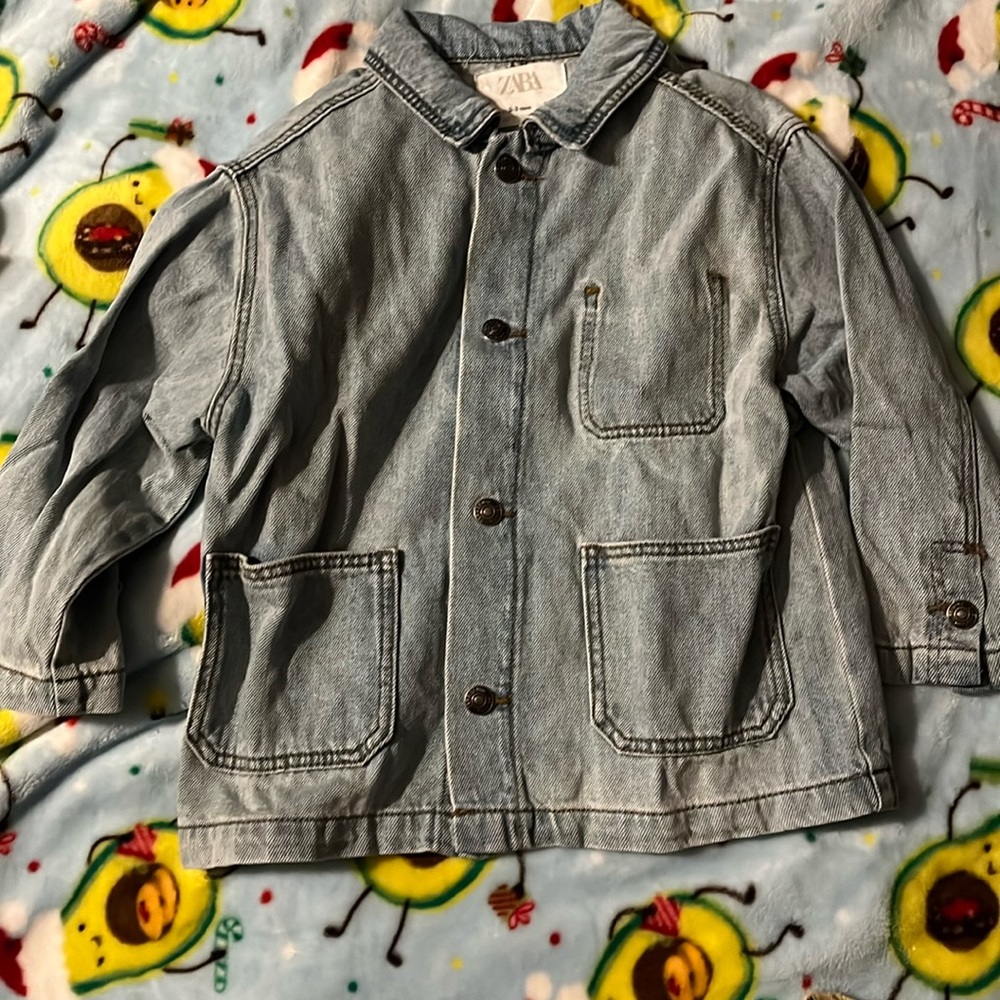 zara kids jean jacket